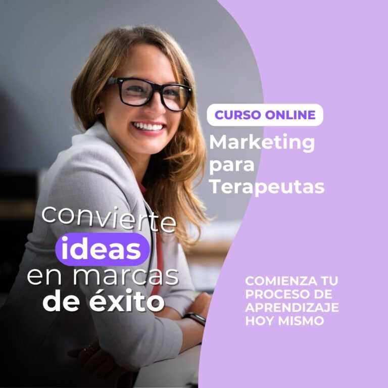 Curso de marketing para terapeutas